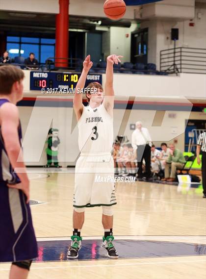 Thumbnail 2 in Fleming vs. Jim Elliot Christian  (CHSAA 1A Regional Playoff) photogallery.