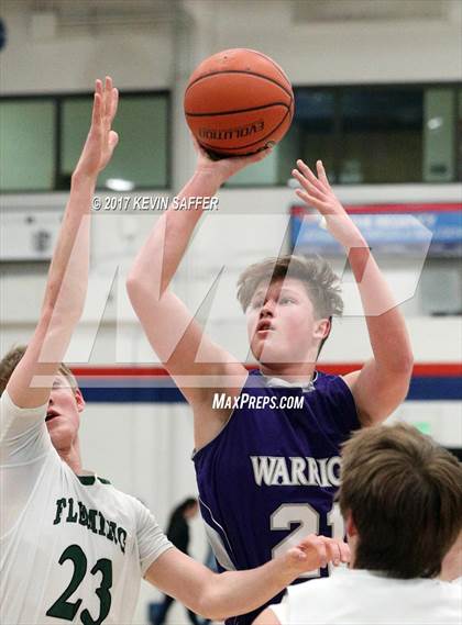 Thumbnail 2 in Fleming vs. Jim Elliot Christian  (CHSAA 1A Regional Playoff) photogallery.