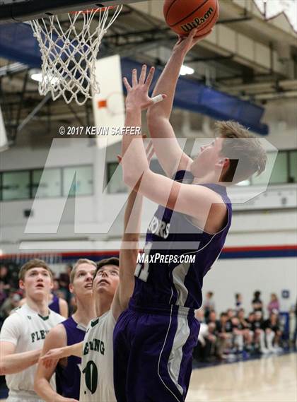 Thumbnail 1 in Fleming vs. Jim Elliot Christian  (CHSAA 1A Regional Playoff) photogallery.