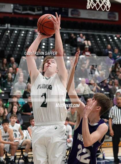 Thumbnail 3 in Fleming vs. Jim Elliot Christian  (CHSAA 1A Regional Playoff) photogallery.