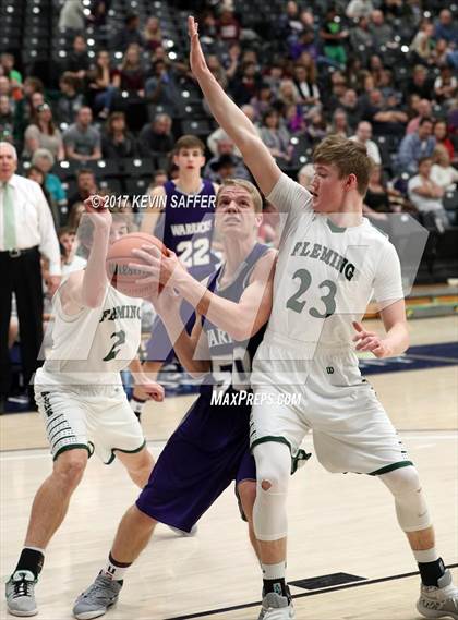 Thumbnail 2 in Fleming vs. Jim Elliot Christian  (CHSAA 1A Regional Playoff) photogallery.