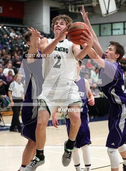 Thumbnail 3 in Fleming vs. Jim Elliot Christian  (CHSAA 1A Regional Playoff) photogallery.