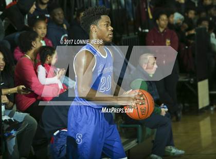 Thumbnail 1 in Riverside vs Saunders (MLK Showcase) photogallery.