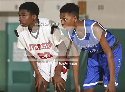 Thumbnail 1 in Riverside vs Saunders (MLK Showcase) photogallery.