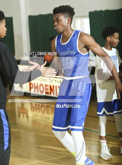 Thumbnail 2 in Riverside vs Saunders (MLK Showcase) photogallery.