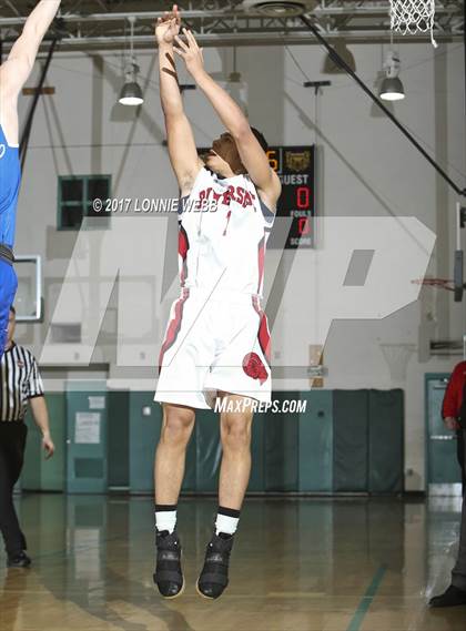 Thumbnail 1 in Riverside vs Saunders (MLK Showcase) photogallery.