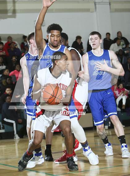 Thumbnail 3 in Riverside vs Saunders (MLK Showcase) photogallery.
