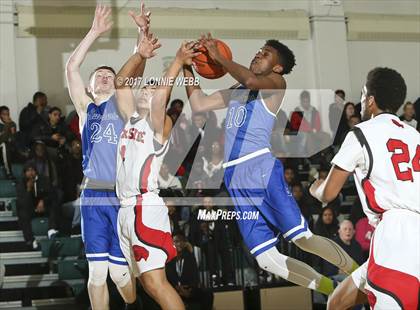 Thumbnail 1 in Riverside vs Saunders (MLK Showcase) photogallery.