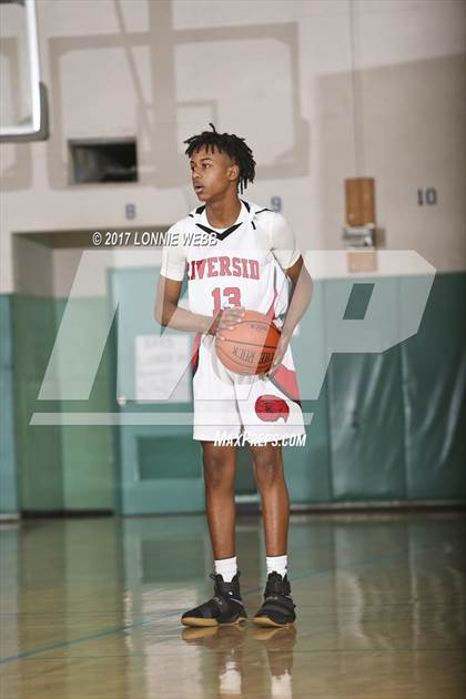 Thumbnail 1 in Riverside vs Saunders (MLK Showcase) photogallery.