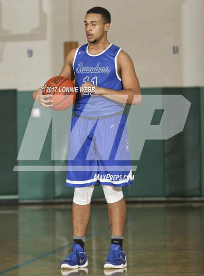 Thumbnail 1 in Riverside vs Saunders (MLK Showcase) photogallery.