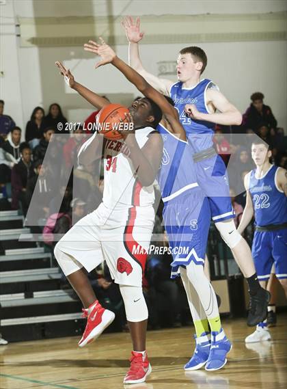 Thumbnail 2 in Riverside vs Saunders (MLK Showcase) photogallery.
