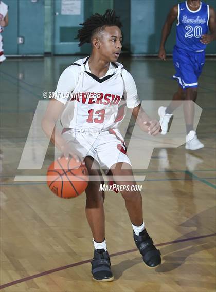 Thumbnail 1 in Riverside vs Saunders (MLK Showcase) photogallery.