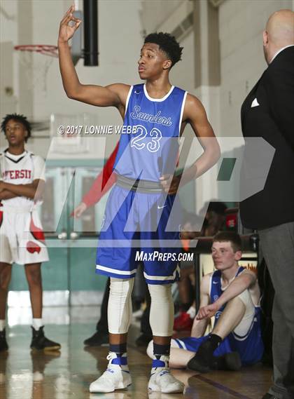 Thumbnail 3 in Riverside vs Saunders (MLK Showcase) photogallery.