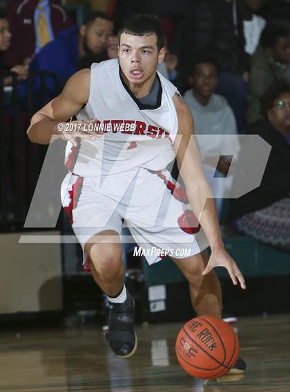 Thumbnail 1 in Riverside vs Saunders (MLK Showcase) photogallery.