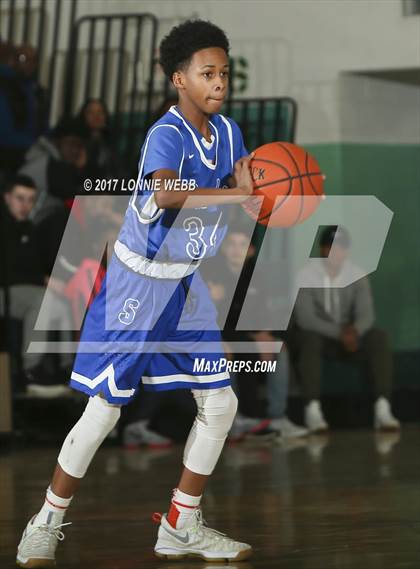 Thumbnail 1 in Riverside vs Saunders (MLK Showcase) photogallery.