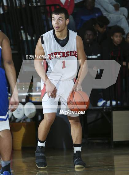 Thumbnail 1 in Riverside vs Saunders (MLK Showcase) photogallery.