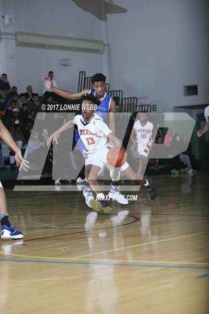Thumbnail 1 in Riverside vs Saunders (MLK Showcase) photogallery.