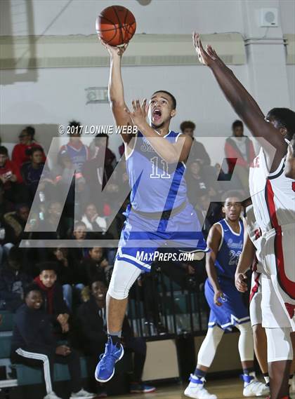 Thumbnail 1 in Riverside vs Saunders (MLK Showcase) photogallery.