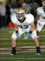 St. Bonny LB Dylan Davis.