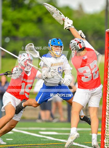 Thumbnail 2 in Canandaigua Academy vs Irondequoit (NYSPHSAA Section V Class B Finals) photogallery.