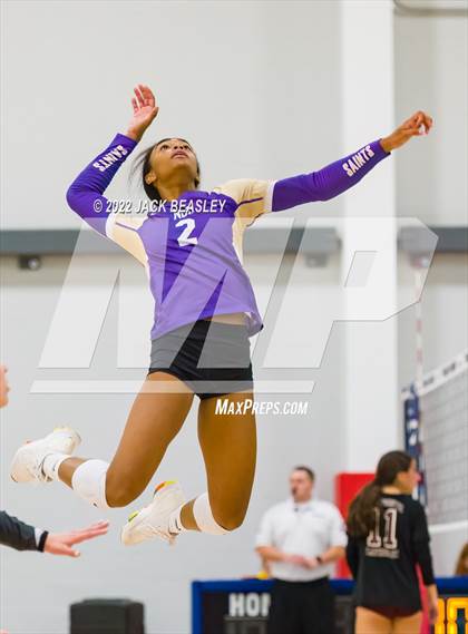 Thumbnail 3 in Hamilton vs Notre Dame Prep (Nike TOC Southwest) photogallery.