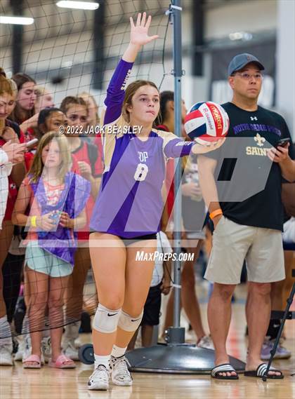 Thumbnail 2 in Hamilton vs Notre Dame Prep (Nike TOC Southwest) photogallery.
