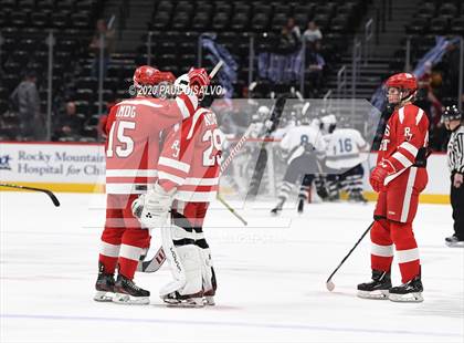 Thumbnail 1 in Valor Christian vs. Regis Jesuit (CHSAA Frozen Four) photogallery.