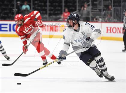 Thumbnail 1 in Valor Christian vs. Regis Jesuit (CHSAA Frozen Four) photogallery.