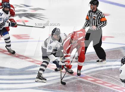 Thumbnail 1 in Valor Christian vs. Regis Jesuit (CHSAA Frozen Four) photogallery.