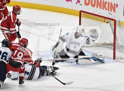 Thumbnail 1 in Valor Christian vs. Regis Jesuit (CHSAA Frozen Four) photogallery.
