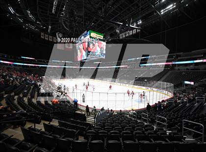 Thumbnail 1 in Valor Christian vs. Regis Jesuit (CHSAA Frozen Four) photogallery.