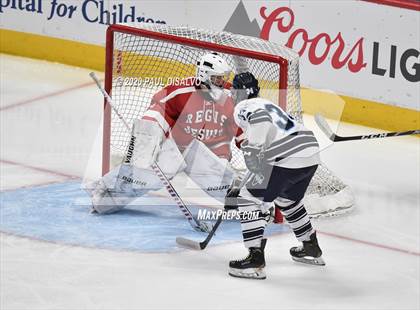 Thumbnail 2 in Valor Christian vs. Regis Jesuit (CHSAA Frozen Four) photogallery.