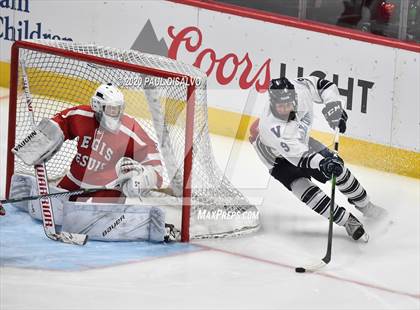 Thumbnail 2 in Valor Christian vs. Regis Jesuit (CHSAA Frozen Four) photogallery.