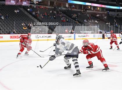 Thumbnail 2 in Valor Christian vs. Regis Jesuit (CHSAA Frozen Four) photogallery.