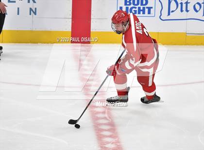 Thumbnail 1 in Valor Christian vs. Regis Jesuit (CHSAA Frozen Four) photogallery.