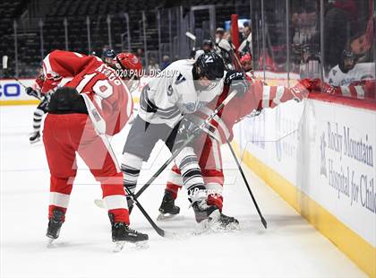 Thumbnail 1 in Valor Christian vs. Regis Jesuit (CHSAA Frozen Four) photogallery.