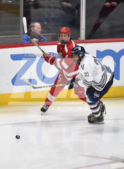 Thumbnail 3 in Valor Christian vs. Regis Jesuit (CHSAA Frozen Four) photogallery.