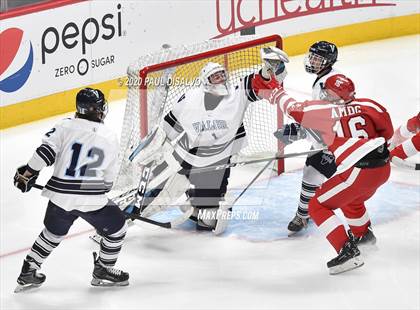 Thumbnail 3 in Valor Christian vs. Regis Jesuit (CHSAA Frozen Four) photogallery.