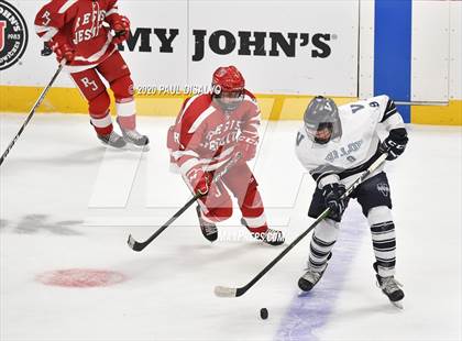 Thumbnail 3 in Valor Christian vs. Regis Jesuit (CHSAA Frozen Four) photogallery.