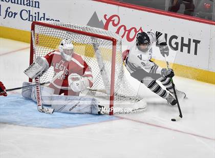 Thumbnail 1 in Valor Christian vs. Regis Jesuit (CHSAA Frozen Four) photogallery.