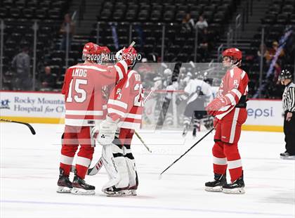 Thumbnail 2 in Valor Christian vs. Regis Jesuit (CHSAA Frozen Four) photogallery.