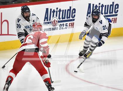 Thumbnail 1 in Valor Christian vs. Regis Jesuit (CHSAA Frozen Four) photogallery.