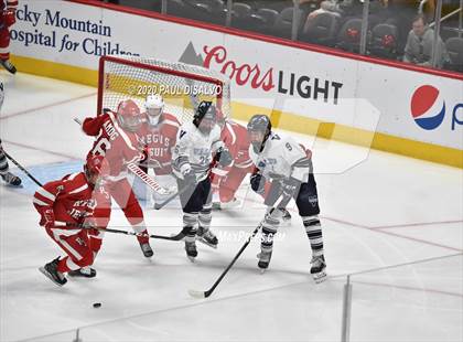 Thumbnail 1 in Valor Christian vs. Regis Jesuit (CHSAA Frozen Four) photogallery.