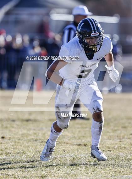 Thumbnail 1 in Pueblo South vs Roosevelt (CHSAA 3A Playoff Semifinal) photogallery.