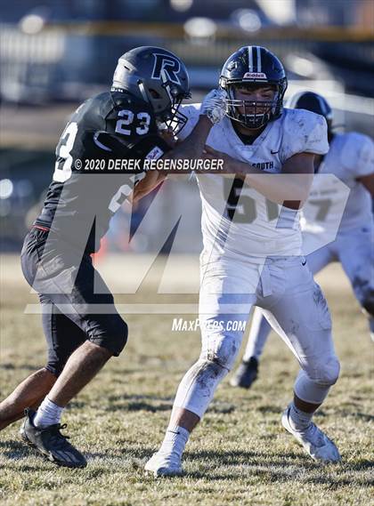 Thumbnail 1 in Pueblo South vs Roosevelt (CHSAA 3A Playoff Semifinal) photogallery.