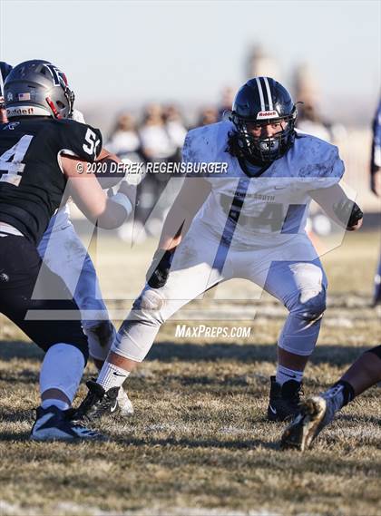Thumbnail 2 in Pueblo South vs Roosevelt (CHSAA 3A Playoff Semifinal) photogallery.