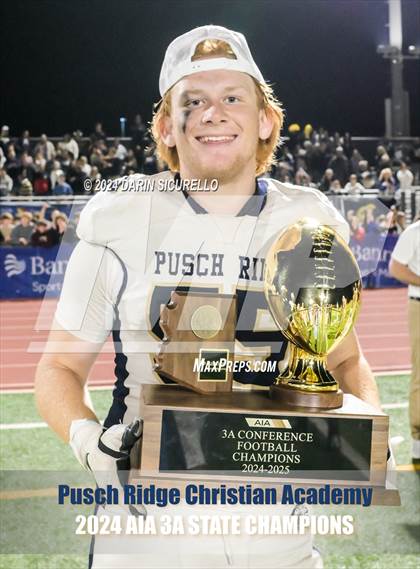 Thumbnail 1 in Pusch Ridge Christian Academy vs ALA - West Foothills (AIA 3A Division Final - Awards) photogallery.