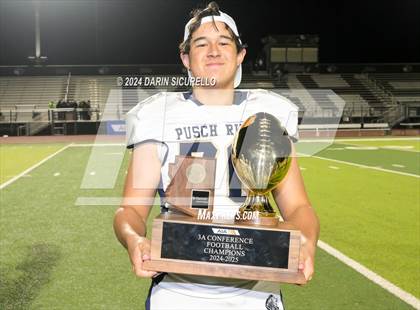Thumbnail 2 in Pusch Ridge Christian Academy vs ALA - West Foothills (AIA 3A Division Final - Awards) photogallery.
