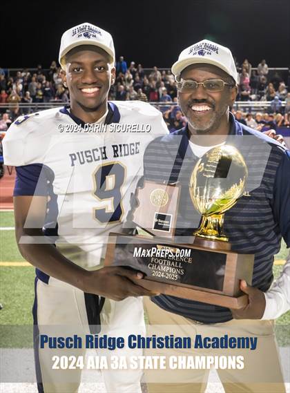 Thumbnail 3 in Pusch Ridge Christian Academy vs ALA - West Foothills (AIA 3A Division Final - Awards) photogallery.