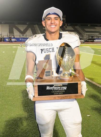 Thumbnail 2 in Pusch Ridge Christian Academy vs ALA - West Foothills (AIA 3A Division Final - Awards) photogallery.